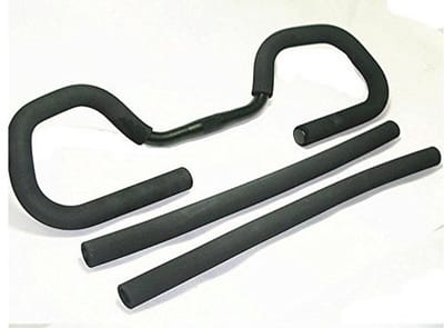 Multifunctioneel Aluminium Fietsstuur met 3 Greepposities - 25,4 mm Klem - 620 mm Breedte