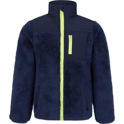Mountain Warehouse Kinder/Kids Knusse Gerecyclede Sherpa Fleecejas (Marine)