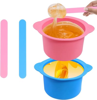 2 Stuks Reserve Waxkommen voor Waxwarmer – Antiaanbaklaag & Afneembaar