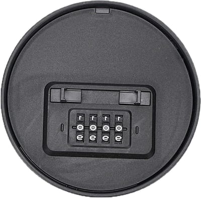Veiligheidsbox met slot - Geheime opberger - Waardevolle spullen bewaren - 4-cijferig cijferslot - 12x5.8x5.8 cm - Zwart