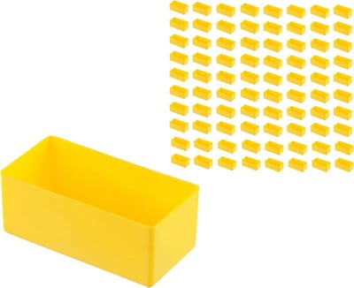 Thuys – Set Van 80 Inzetbakjes – 108 x 54 x 45 Mm – Gele Inzetdoosjes – Gereedschapskoffers – Laden En Kasten