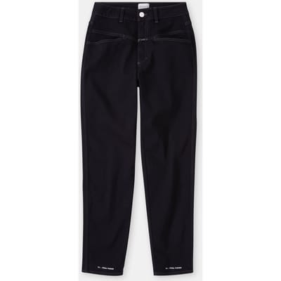 Closed Pedal Pusher Black Größe: W24L32 | Straight Jeans Outlet | Damen | Schwarz