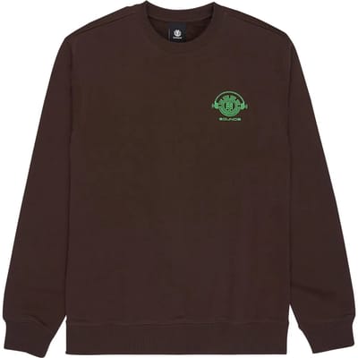 Element Listen To Sweatshirt Bruin M Man