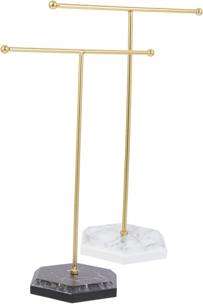 Sieraden Display - Organizer Rack - Sieraden Presenteren - T-vorm Ontwerp - 25.5 cm Hoog - Niet Gespecificeerd