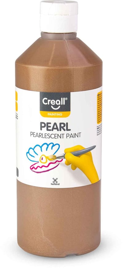 Parelmoerverf pearl Creall bruin (12) - flacon à 500ml
