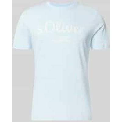 regular fit T-shirt van puur katoen