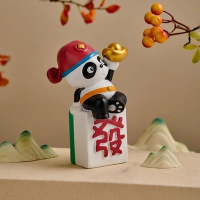 Hars Panda Beeldje & Beeldhouwkunst Ambachten Moderne Stijl Woondecoratie Accessoires Bureau Miniatuur Beeldjes Ornamenten