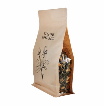 BOTANICA Gedroogde Gele Rozen Knopjes 100 g - 100% natuurlijk - Garnering voor Gin Tonic, Cocktails & Desserts – Premium Kwaliteit