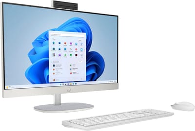 HP 24-cr0770nd All-In-One - 23.8'' FHD IPS - Intel Core i7-1355U - 16 GB DDR4 - 512 GB SSD - Windows 11 Home - Incl. Muis en Toetsenbord