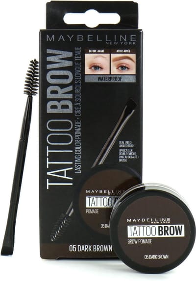 Maybelline - Tattoo Brow Waterproof Pomade 05 Dark Brown