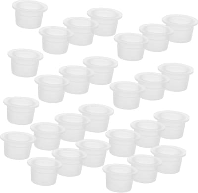 200 Stuks - En Peperstrooierstoppen - 18 Mm Vervangende Stoppen, Doorzichtige Ronde Plastic Eindkappen, Universeel Voor Flessen, Bloempotten, En Keukenopslag, 28