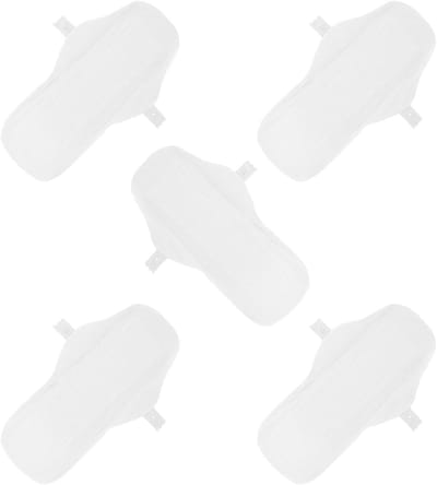 Herbruikbare Wattenschijfjes - Wasbare Pads - Intieme Hygiëne - Ultrazacht Katoen - 5 Stuks - Wit