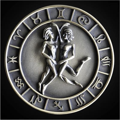 Sieradendoos Organisator - Juwelendoosje Metaal - Sieraden Opbergen - Vintage Constellatie - Ronde Vorm - Goudkleurig