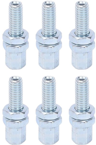 Hollow M6 Schroef Set van 6 Stuks van Hoogwaardige Stalen Legering voor Motoren en ATV's
