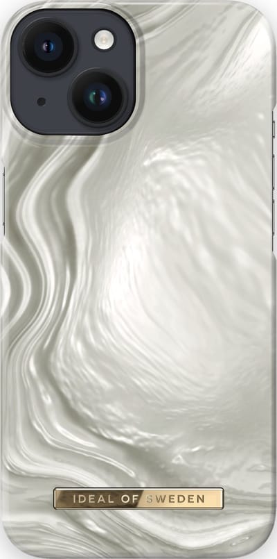 iDeal of Sweden Fashion Case met magnetische ring iPhone 13/14 Luminous Pearl