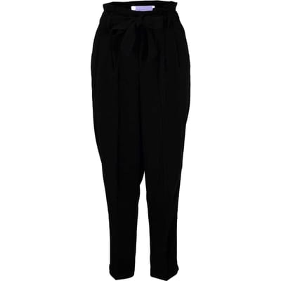 JJXX Effen rechte broeken voor dames (Zwart)
