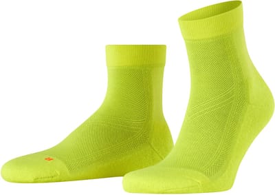 FALKE Cool Kick eenkleurig functioneel materiaal sokken unisex geel - maat 44-45