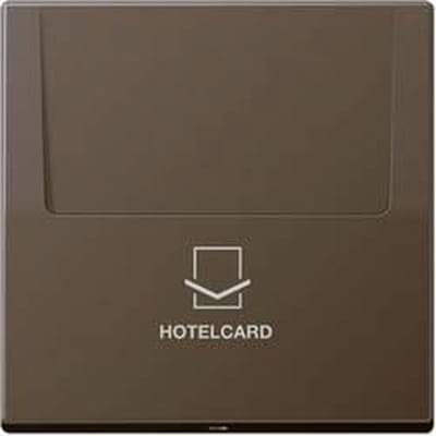 Wisselschakelaar Jung ME2990C 1-voudig Afdekking Messing