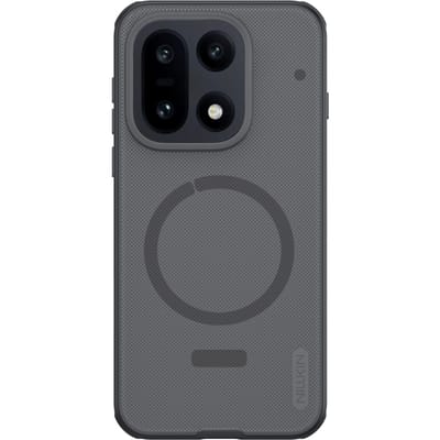 Nillkin Frosted Shield Hoesje Geschikt voor OnePlus 15 | Compatibel met MagSafe / Qi2 | Back Cover met Magneet | Transparant Zwart