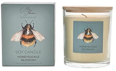 Kamperfoelie Bloesem Geurkaars 250g - Luxe Aroma Geur voor een Gezellig Thuis