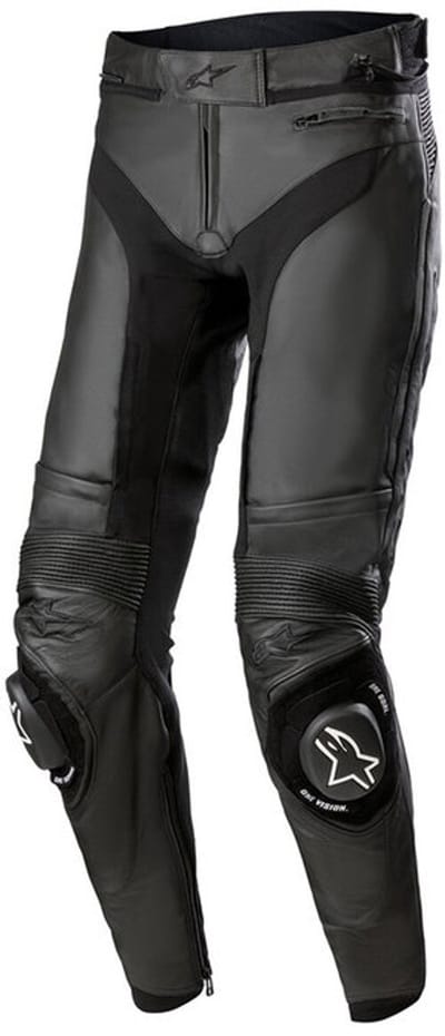 Alpinestars Missile V3 Leren Zwart Zwart Motorbroek - Broek