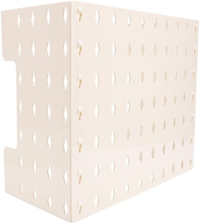 Dailygoods- Pegboard Opbergkit - Decoratiehoes voor Keukengasboiler - Effectieve Afscherming - Sterk Draagvermogen - Ruimtebesparend - PET Materiaal - Wandorganizer
