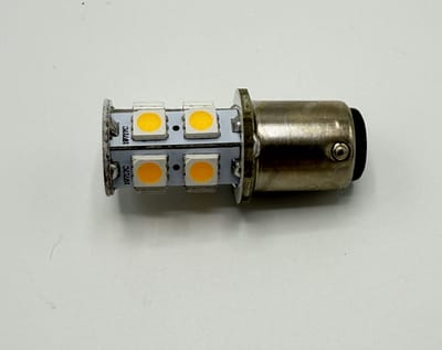 Allpa LED BA15D vervangingslamp warm white