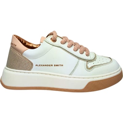 Damesschoenen Alexander Smith Sneakers Harrow-White Nude