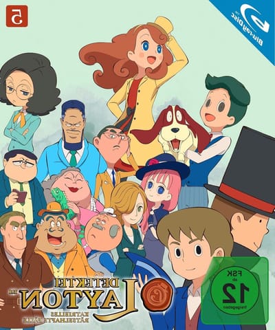 Detektei Layton - Katrielles Fälle - Puzzel Avontuur - 2 Blu-rays - 3 uur 55 min - Niet gespecificeerd