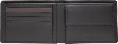 Maître Tinello Gilbrecht Portemonnee RFID-bescherming Leer 12.5 cm - Jongens - Horizontaal - darkbrown