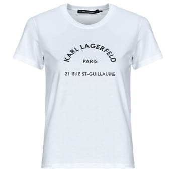 T-shirt Korte Mouw Karl Lagerfeld RSG GLITTER PETITE T-SHIRT