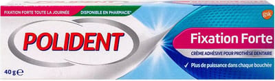 Polident Corega Sterke Fixatie Prothese Kleefcrème 40 g - Polident Fixation Forte 40 g
