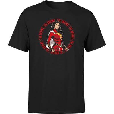 Shazam! Fury of the Gods The Brains Composition Unisex T-Shirt - Black - S