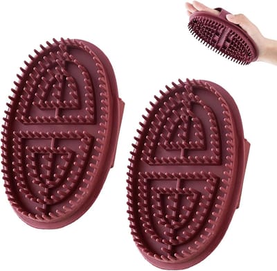 SnelShoppen - Professionele Meridian Massageborstel voor Lichaam, Ergonomische Handschrobber voor Ontspanning, Huidvriendelijk en Antislip, Ideaal voo