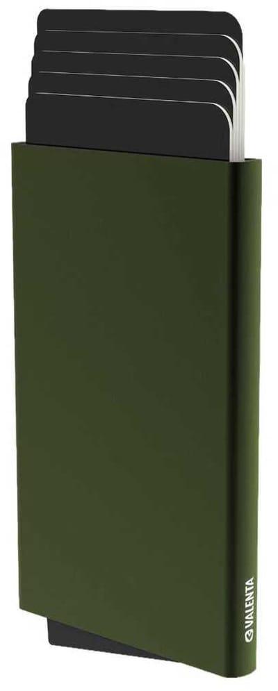 Valenta MagSafe Pasjeshouder Groen - Aluminium Cardprotector iPhone 12 t/m 18 – 6-7 Pasjes – RFID/NFC Bescherming – Dun 8 mm