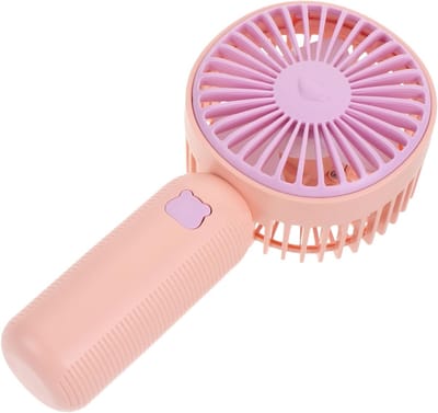 VHV - Handventilator - USB oplaadbare mini ventilator - USB oplaadbaar - voor bureau, reis, tas, camping