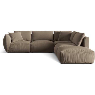 Hoekbank Christ 4-zits links velvet | Micadoni