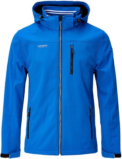 Nordberg Jas Njord royal blue softshell zomer - maat M