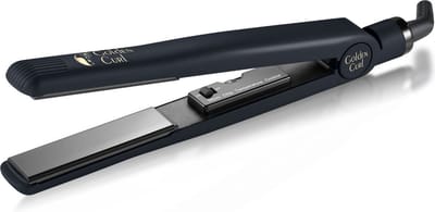 Golden Curl Titanium Straightener IL Nero Black