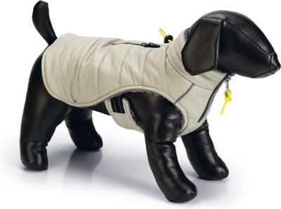 Beeztees Bobby - Hondenjas - Kleur: Taupe - Ruglengte: 28 cm