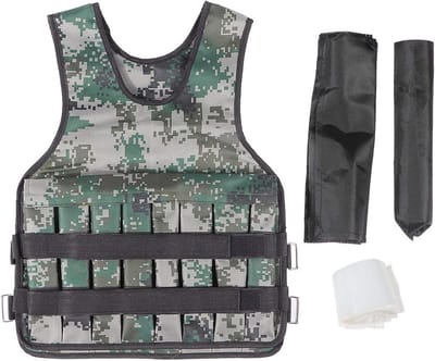 Verstelbaar Verzwaard Vest voor Fitness en Training tot 20KG