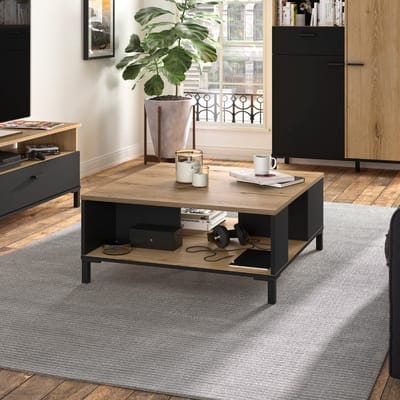 Gami - Trust lage vierkante salontafel - 81x81x36cm