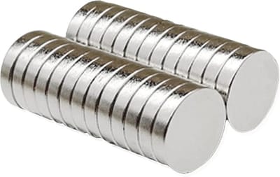 Allecta - Ronde Neodymium Magnet 20 stuks met 7 kg trekkracht voor kunst, handwerk en hobby