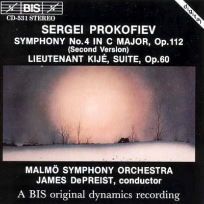 Malmö Symphony Orchestra, James DePreist - Prokofiev: Symphony No.4 | Lieutenant Kijé Suite (CD)