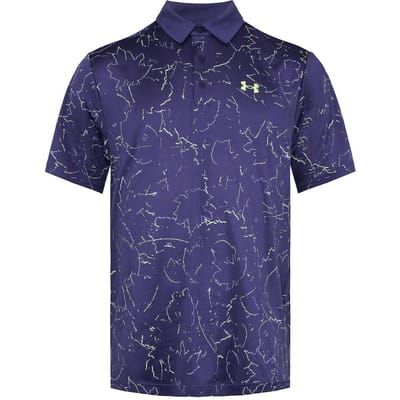 Under Armour Playoff 2.0 Heren Paars Poloshirt