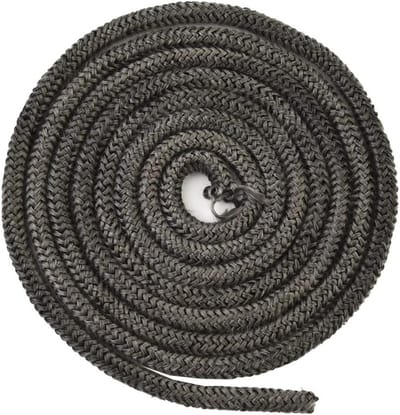 Hoge kwaliteit 9mm houtkachel deurafdichting, ronde glasvezeltouw seal voor optimale isolatie 3m