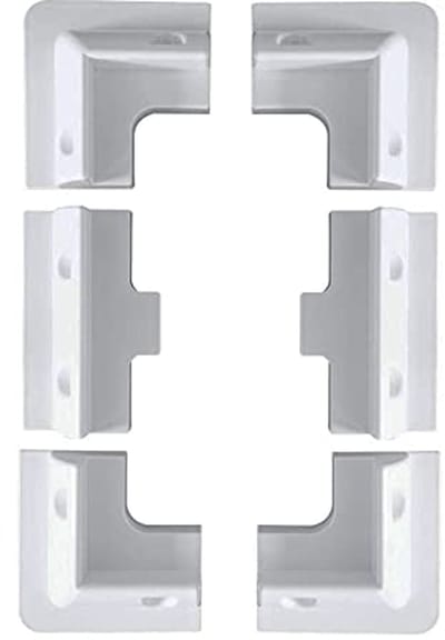 Zonnepaneel Montagebeugel Set - 6 Stuks Hoekbeugels voor Houten Frames RV Campers Schepen