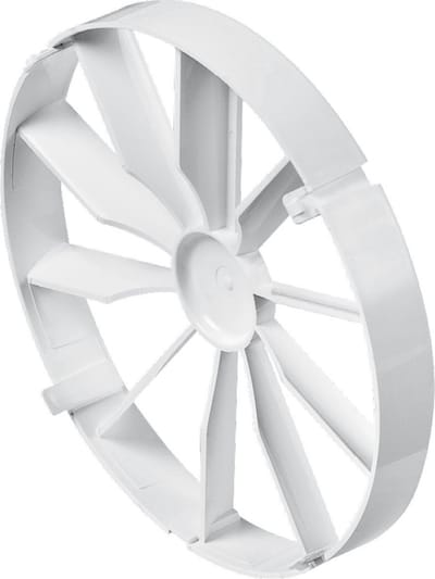 AWENTA terugslagklep Ø150 mm - voor badkamerventilatoren - Kunststof