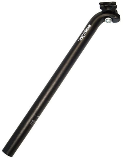 Ergotec Zadelpen Vast Hook 25,4 X 400 Mm Aluminium Zwart