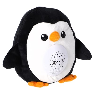 Top1Toys Pinguin Knuffelprojector (zwartwit, 0 - 12 maanden)